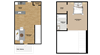 One Bedroom One Bath Loft